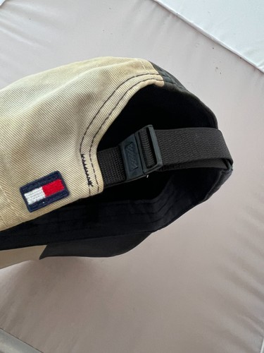 Vintage 90er Tommy Hilfiger Golf Split Strapback Mütze Aufnäher Made in USA SELTEN! - Bild 10 von 14