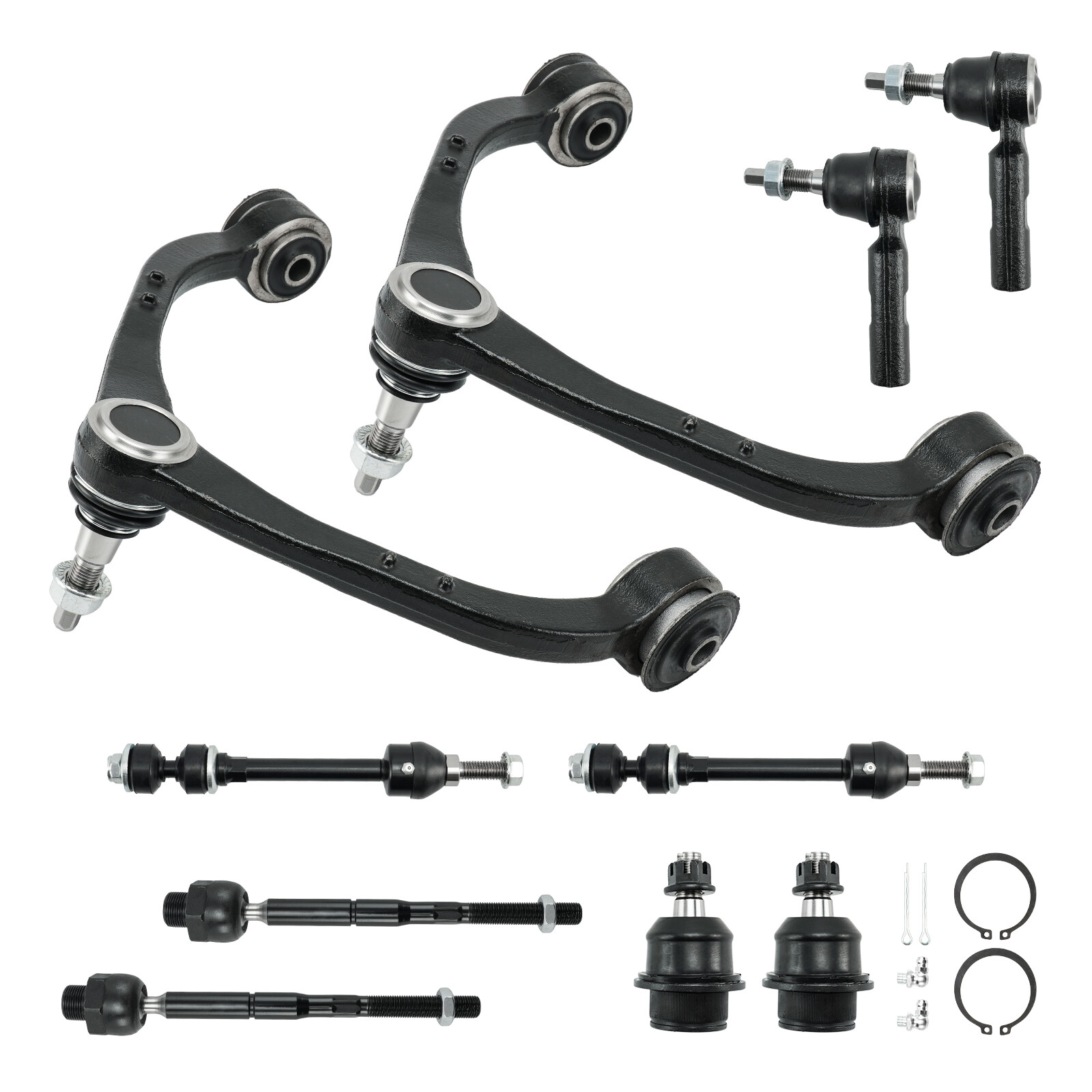 10pcs Front Control Arm Ball Joint Kit for 05-10 Dodge Dakota Suspension