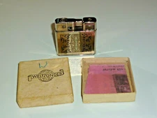 WELTZÜNDER (KREMER & BAYER) Pocket Lighter W. Ornament Motive - 1939 - Germany