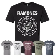 Ramones T Shirt Punk Rock New York  The Ramones Misfits Rock N' Roll Small-3X