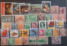 lot n°  424  stock collection  timbres nouvelle zélande  oblitérés new zealand 