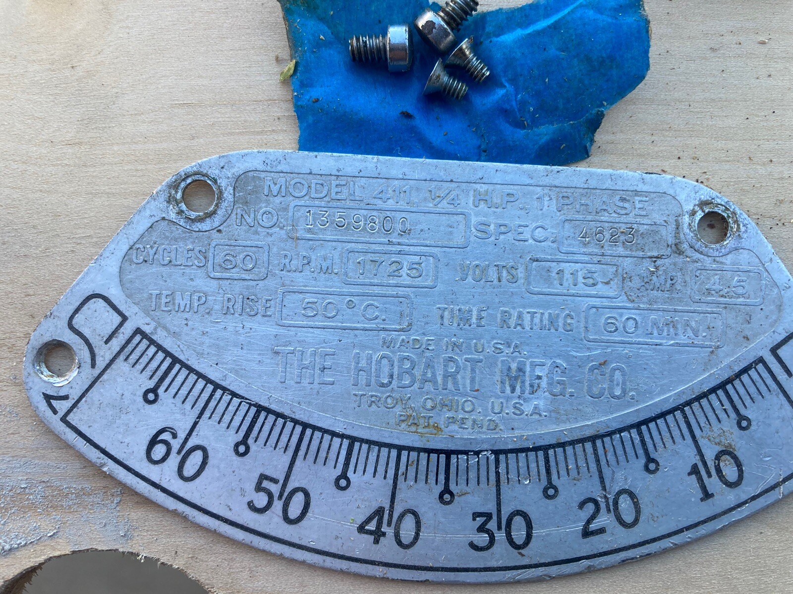 Hobart Vintage Meat Slicer Parts eBay