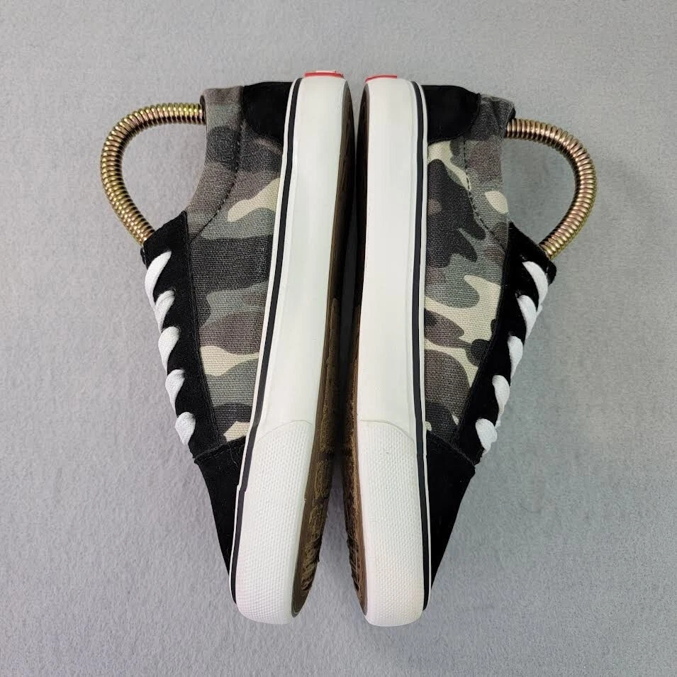 Zapatillas Mark Ecko Unltd Juveniles Talla 2 Con Cordones Steven-28bp Estampado Camuflaje/Gamuza Negra Foto 4 de 4