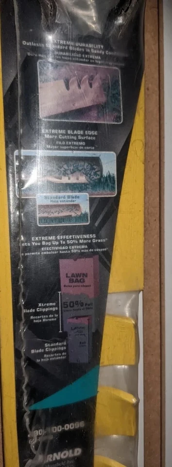 Arnold Extreme 21 英寸割草机刀片,490-100-0096 — 第 3/4 张图片