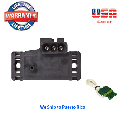 Map Sensor + CONNECTOR Fits: Saturn SC91-92 SC1 SC2 93-99 SL1 SL2 91-02 SW1 SW2