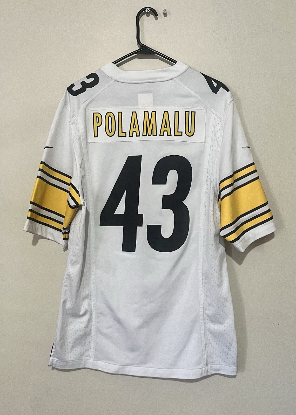 Men’s Small Troy Polamalu NFL Steelers Nike Jersey  (FREE SHIPPING)