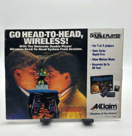 Double Dragon II 2 The Revenge NES Nintendo Instruction Manual Only