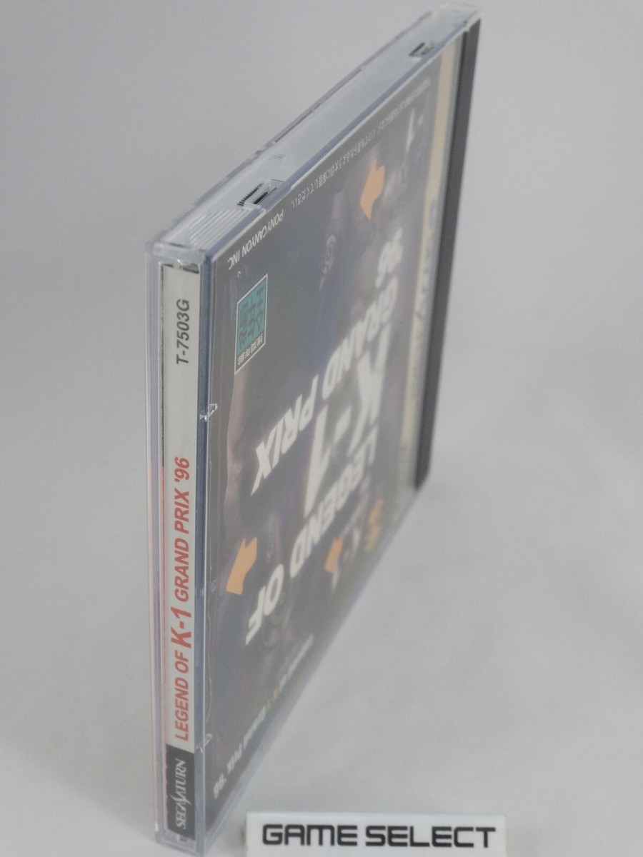 Legend OF K-1 grand Prix '96 Sega Saturn Import Jap Japanese