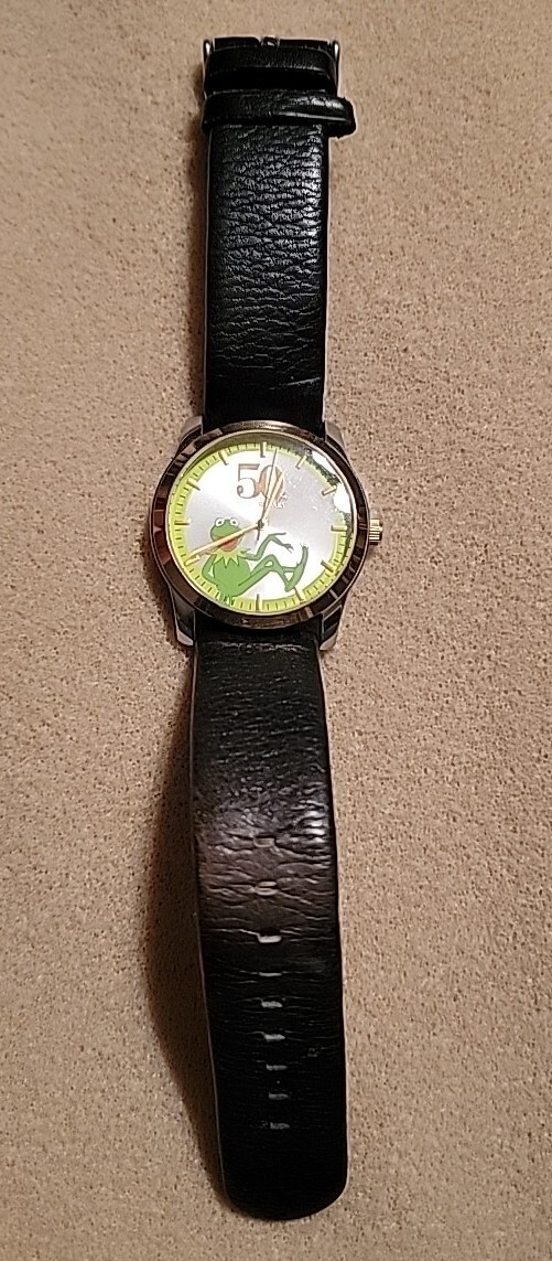 Fossil KERMIT THE FROG 50th ANNIVERSARY WATCH Limited Edition 437