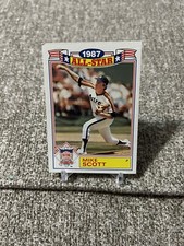 1988 Topps Baseball 1987 All-Star Commemorative Set #21 of 22 Mike Scott