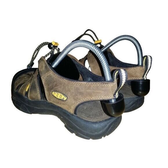 Sandali da trekking Keen Newport bisonte uomo taglia 8 pelle marrone impermeabili outdoor