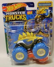 MOTOSAURUS STEGOSAURUS DINOSAUR W/ CONNECT CAR MONSTER TRUCKS HOT WHEELS 2024
