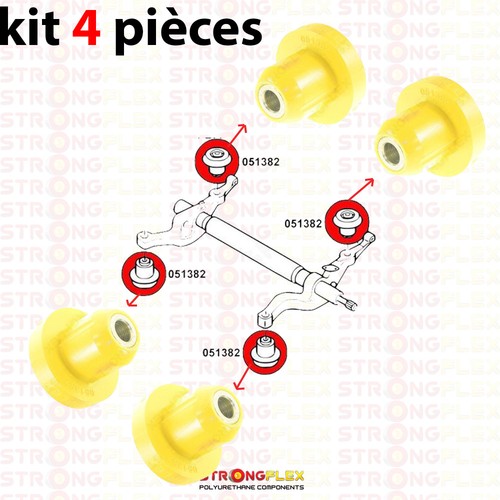 Kit De Réparation Renfort Sous-châssis Arrière Pour BMW Série 3 E46 - Renfort Et Réparation