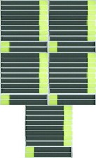 50 x Cable Hook and Loop Hook and Loop Tape 500 x 50mm Neon Yellow FK Hook and Loop Cable Ties Hook and Loop
