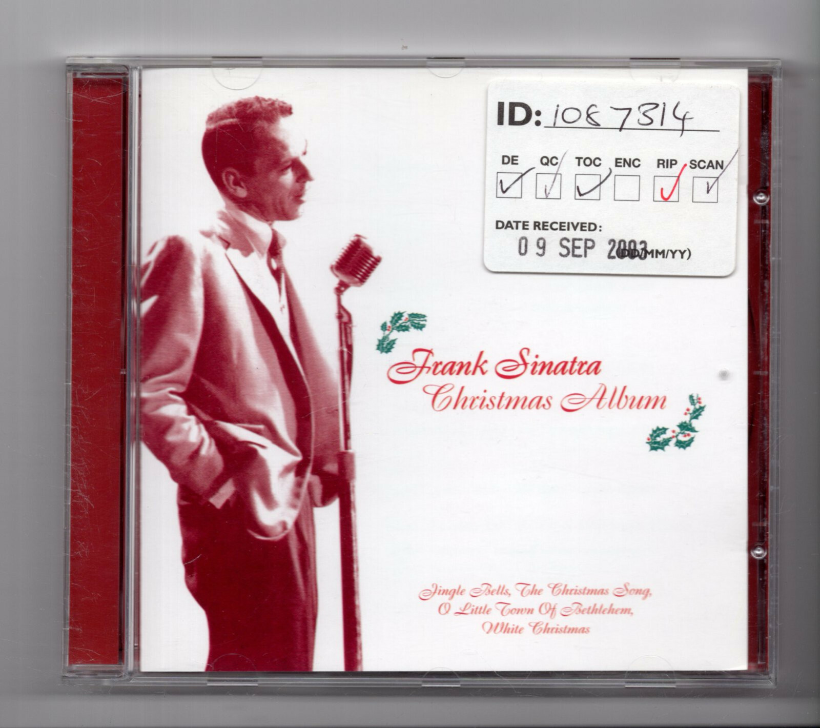 (JO198) Frank Sinatra, Christmas Album - 2002 CD
