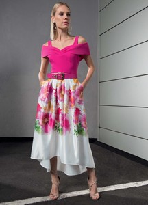 vestito bianco corto davanti lungo dietro