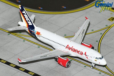 Avianca Airbus A320-200 TACA Retro Gemini Jets GJAVA2190 Scale 1:400 IN STOCK
