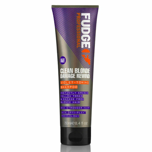 Fudge Professional 100104034 Blonde Damage Rewind Shampoo (8.8oz)