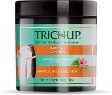 Trichup Hair Fall Control Hot Oil Treatment Hair with Hibiscus &Holy Basil 500ML