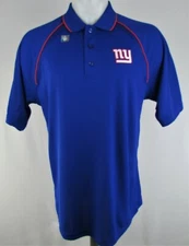New York Giants NFL Team Apparel Men's Royal Embroidered Polo