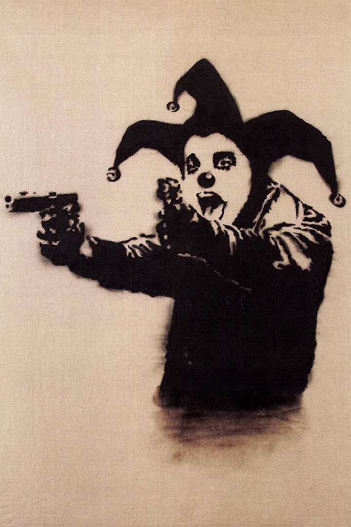 Insane Clown Street Art Graffiti Modern Art Wall Decor - POSTER