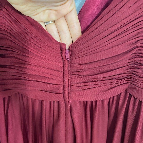 kleinfeld cold shoulder long bridesmaid dress Minimalist Silk Sheath Wedding Dress
