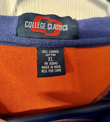 College Classics sleeveless striped Florida Gators polo shirt XL Game Day! - Picture 3 of 6