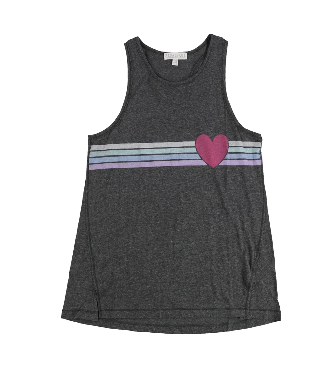 Pajama tank top with support clearance