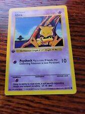 Abra 043/102 Base Set (Shadowless) Regular for sale online Abra 043/102 Base Set (Shadowless) Regular for sale online