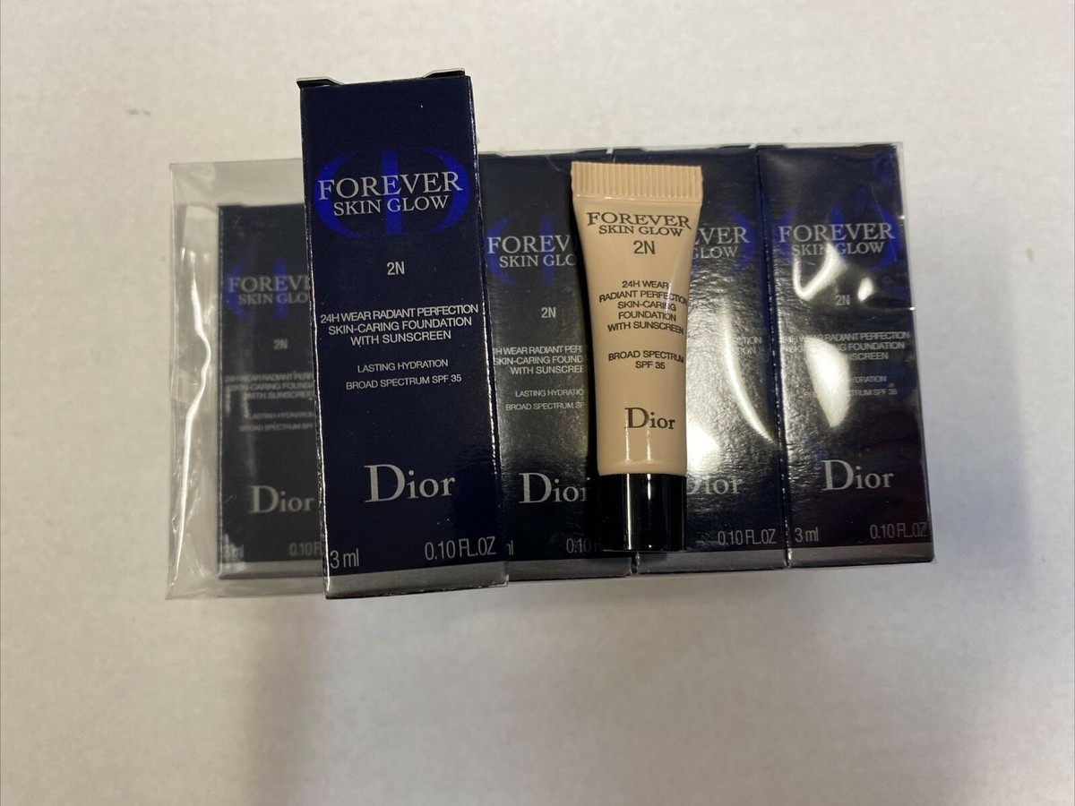 3 tubes ) Forever Skin Glow by Dior 2N Neutral 3ml Mini 0.10 oz | eBay