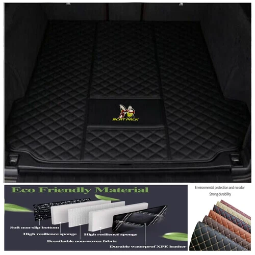 For Dodge Challenger RT Scat Pack Car Floor Mats Custom Auto Carpet Waterproof - Imagen 24 de 44