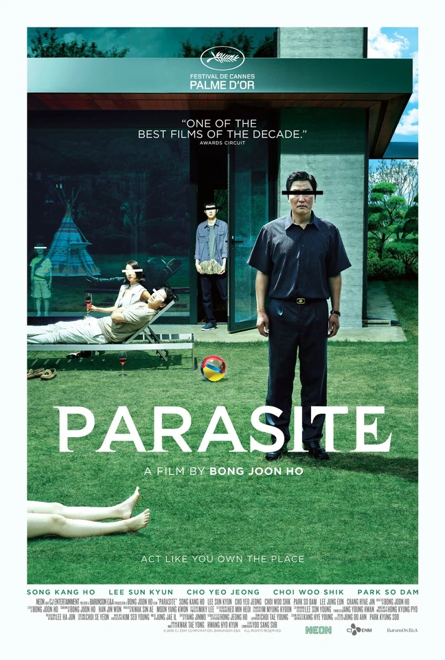 Parasite movie poster (b) - 11" x 17" inches - Bong Joon Ho
