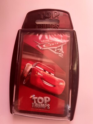 TOP Trumps Disney Pixar Cars 3 Kartenspiel Karten Spiel Auto Quartett Alter 6+