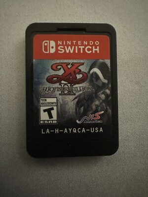 Ys IX: Monstrum Nox Pact Edition Nintendo Switch Game - No Case - Cartridge Only