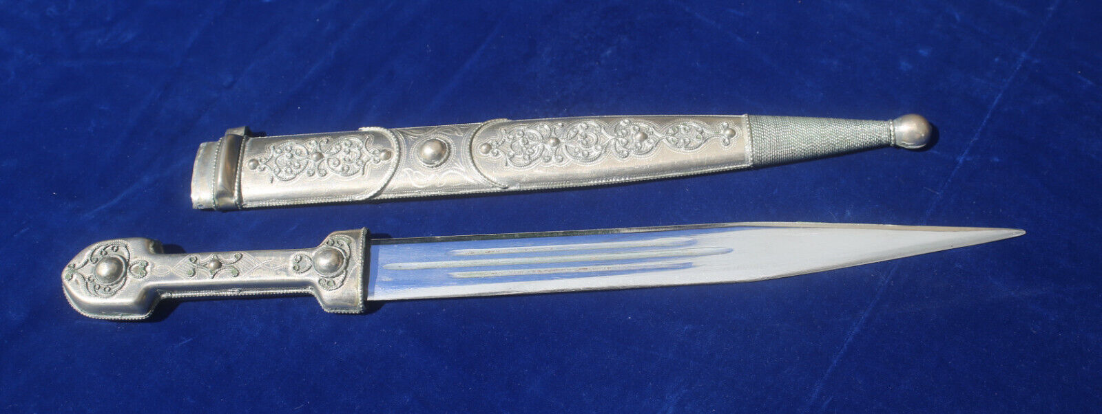 Handmade Caucasian Dagger Forged Sword Georgian Kindjal -  Portugal