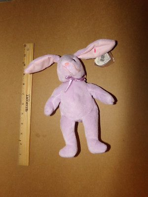 Ty Original Beanie Baby Floppity Purple Bunny Hase Ostern 1996