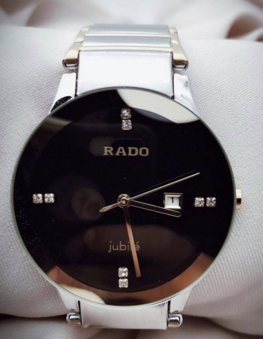 RADO JUBILE MEN SILVER AND GOLD MK-F DIAMONDS AUTHENTIC RADO JUBILE MEN SILVER AND GOLD MK-F DIAMONDS AUTHENTIC