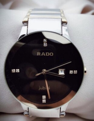 RADO JUBILE MEN SILVER AND GOLD MK-F DIAMONDS