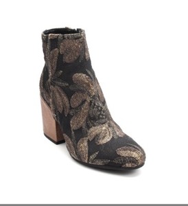 sequin embroidered boot