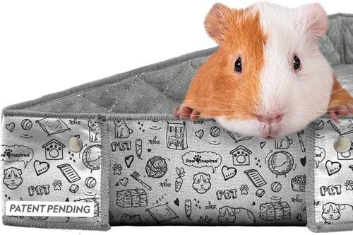 Critter Box Washable Cage Liners with Walled Design - Indoor Bedding Solution - Picture 3 of 8