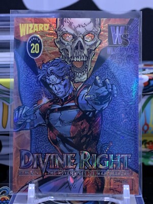 1997 WIZARD PRESS WILDSTORM DIVINE RIGHT #20 FOIL SEE SCANS FOR GRADE JIM LEE 5U