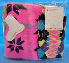 Girls Arm Warmers  Scarf Package, Little Miss Matched, One Size, Cute Colorful
