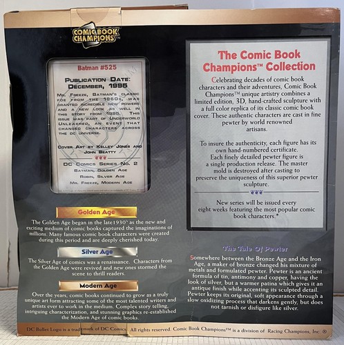 Comic Book Champions MARVEL Silver Age 1962 Spider-Man Pewter Statue w/COA MINT - Picture 18 of 20