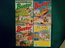 4 OFF BUSTER COMICS FROM JUNE & AUG 89, JAN  & APR 90 IN VERY GOOD CONDITION