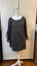 Womens Win Win Large/Xl Grey Tunic