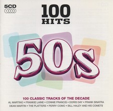 100 HITS : 50S - PERRY COMO - CONNIE FRANCIS GUY MITCHELL - 5 CDS - NEW!!