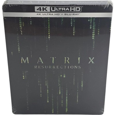 The Matrix Resurrections 4K Ultra HD + Blu-ray Steelbook Limited Edition Free