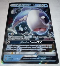Wishiwashi GX - 63/236 - Pokemon Cosmic Eclipse Sun & Moon Ultra Rare Card NM