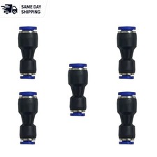 Pack of 5 Pneumatic Quick Connector 1/4