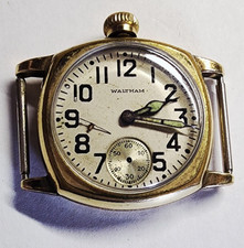 Antique 1919 Waltham Model 1900 315 Watch 3/0s 15 Jewel Repair Second Hand Works